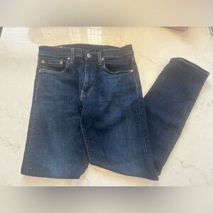 Levi’s Premium Men’s 502 Taper Fit Denim Jeans, Size 31x32, Dark Wash